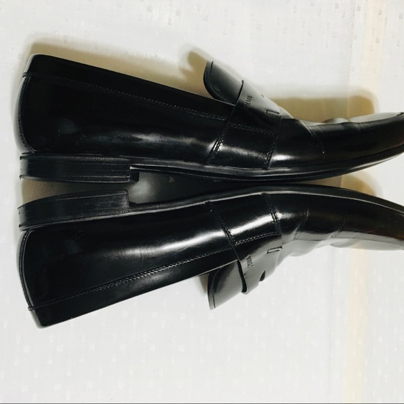 SOLD Prada Men Black Loafer Size 7 M Made in Italy - Picture 4 of 6